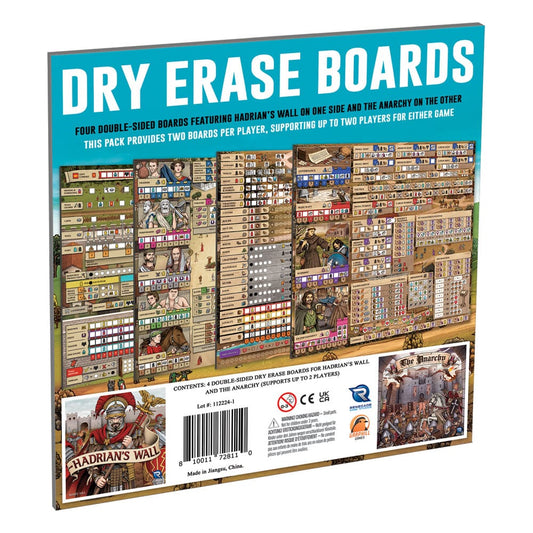Hadrian's Wall & The Anarchy Dry Erase Boards *English Version* 0810011728110