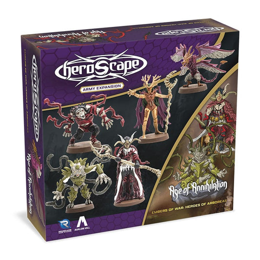 Heroscape Army Expansion Embers of War: Heroes of Arboreas *English Version* 0810011728370