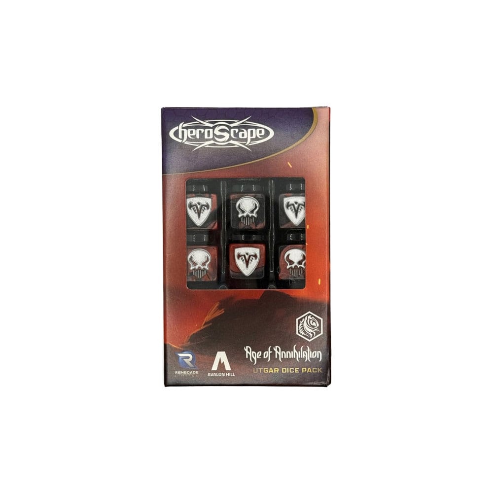Heroscape Dice Set Utgar 0810011728424