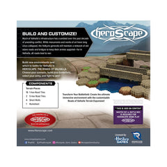 Heroscape Terrain Expansion The Roads of Valhalla  *English Version* 0810011728462