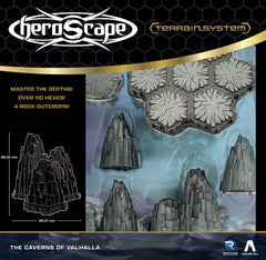 Heroscape Terrain Expansion The Caverns of Valhalla  *English Version* 0810011728844