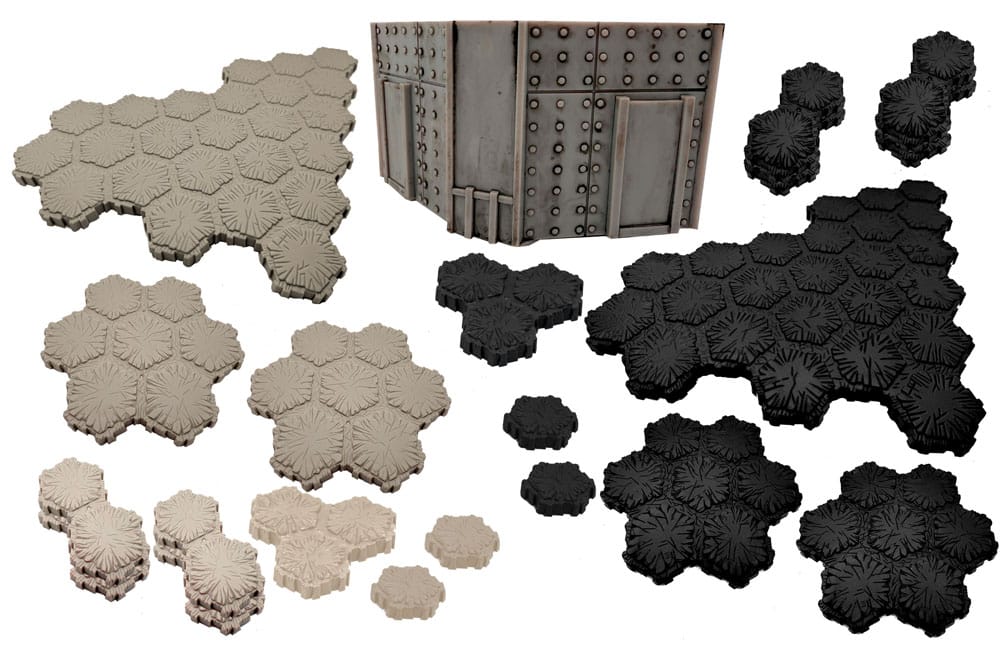 Heroscape Terrain Expansion The Urban Landscape of Valhalla *English Version* 0810011728851