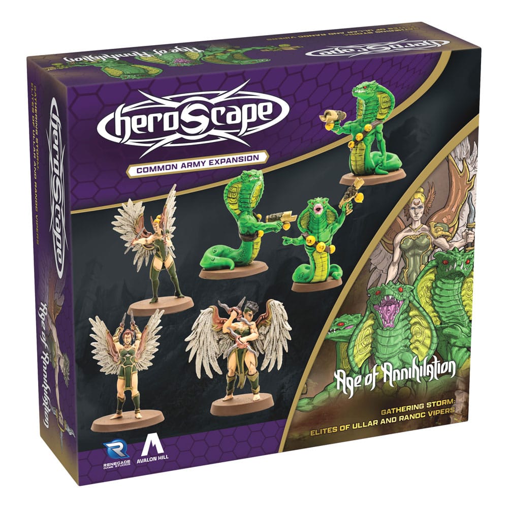 Heroscape Army Expansion Age of Annihilation Elites of Ullar & Ranoc Vipers (Common) *English Version* 0810011728868