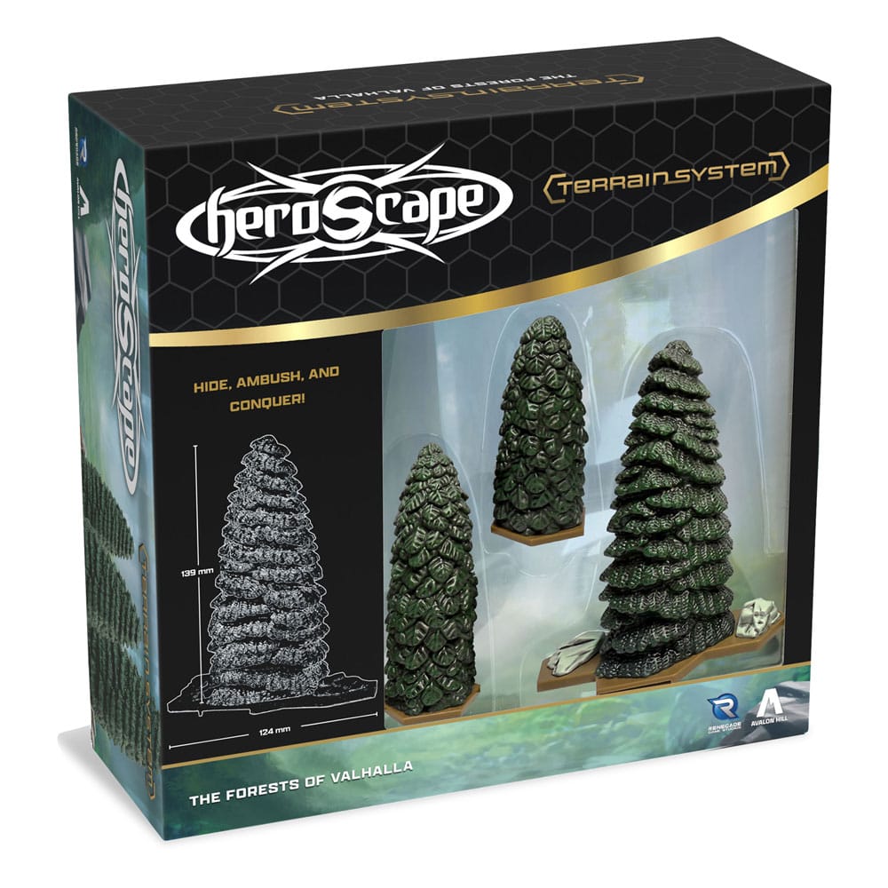 Heroscape Terrain Expansion Forests of Valhalla *English Version* 0810011728905