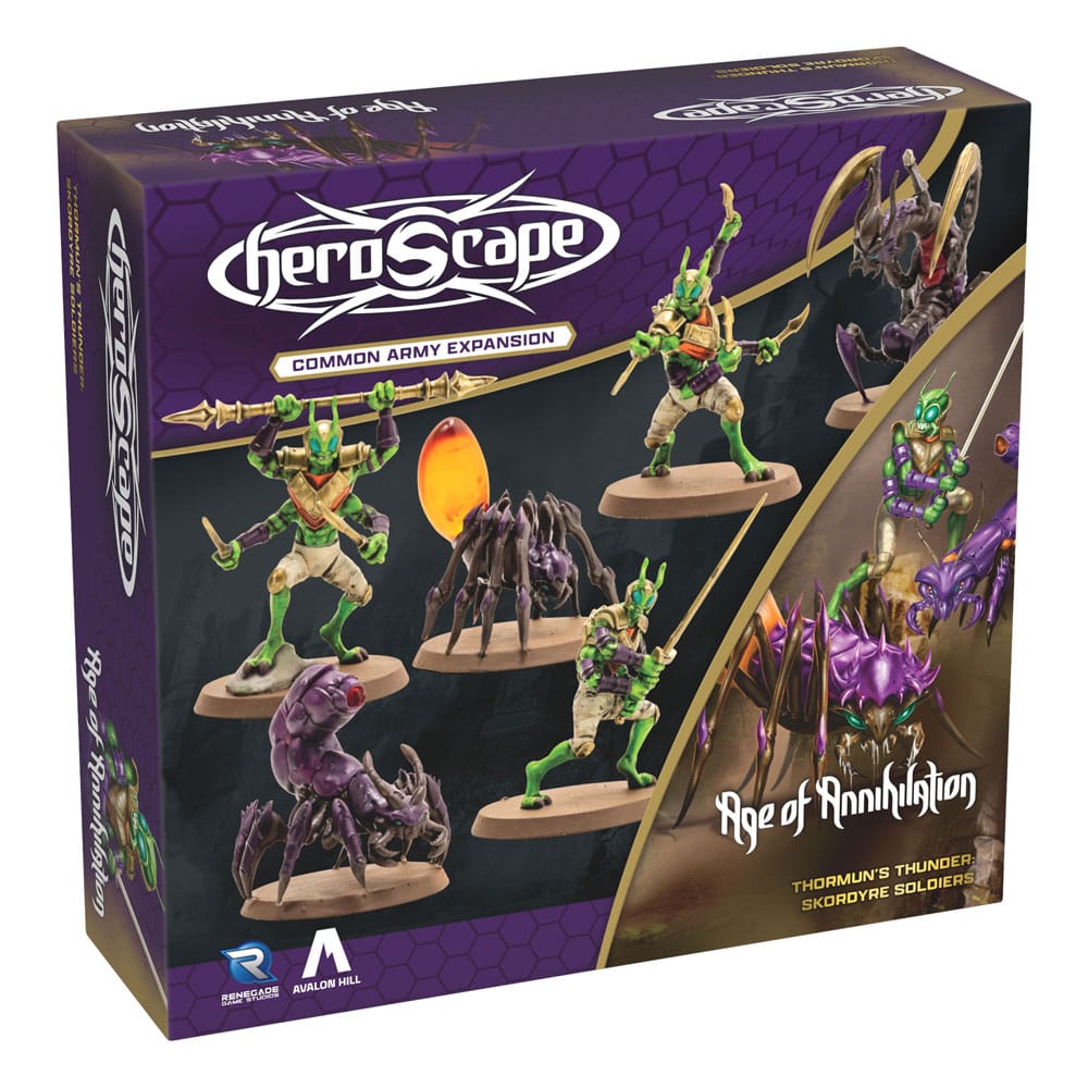 Heroscape Army Expansion Age of Annihilation Skordyre Soldiers (Common) *English Version* 0810011728929