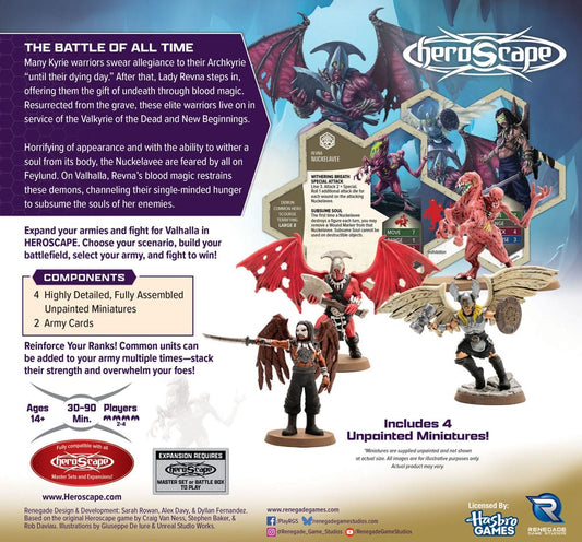 Heroscape Army Expansion Age of Annihilation Revenants of Revna & Nuckelavee (Common) *English Version* 0810011728943