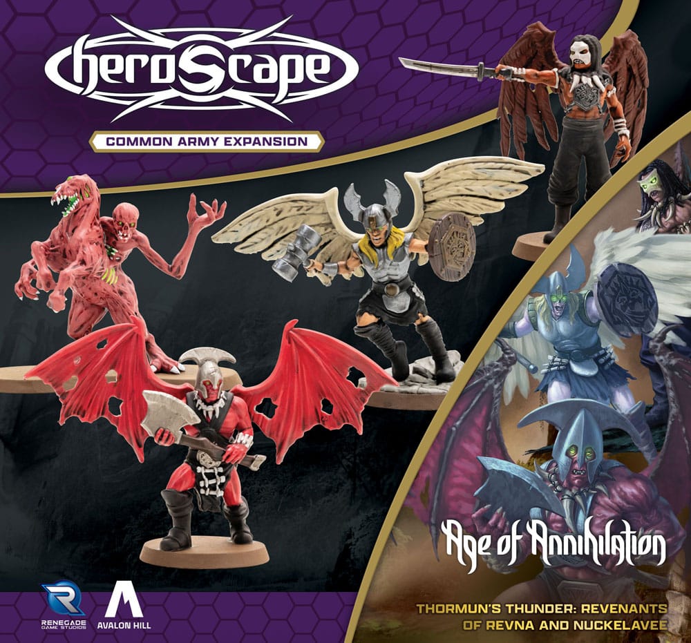 Heroscape Army Expansion Age of Annihilation Revenants of Revna & Nuckelavee (Common) *English Version* 0810011728943