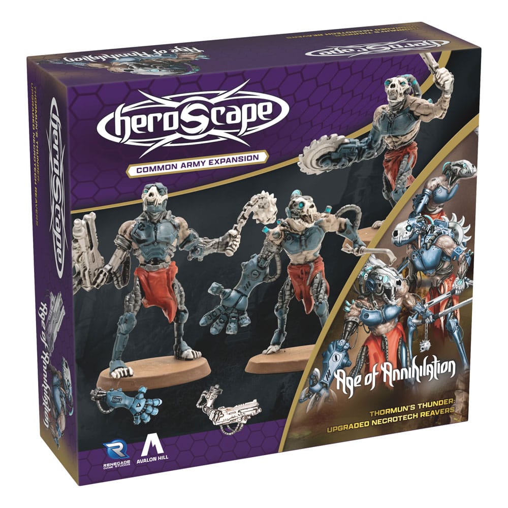 Heroscape Army Expansion Age of Annihilation Upgraded Necrotech Reavers (Common) *English Version* 0810011728967