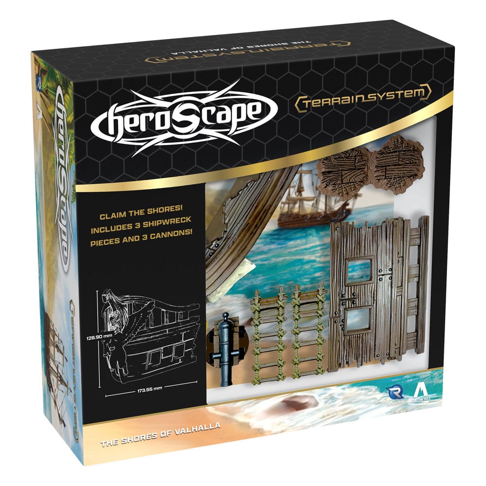 Heroscape Terrain Expansion Shores of Valhalla *English Version* 0810011728981
