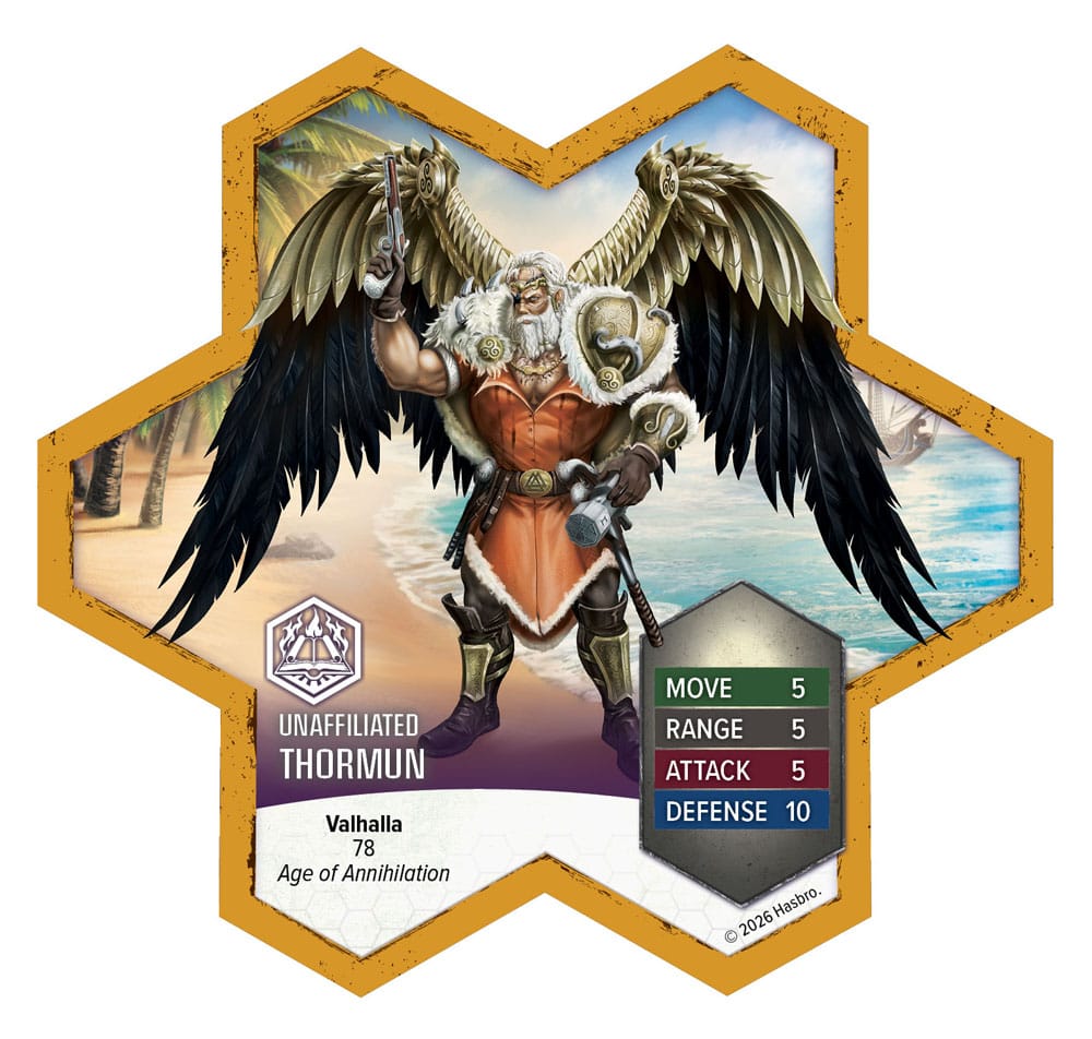 Heroscape Army Expansion Age of Annihilation Thormun & Kraken *English Version* 0810011728998