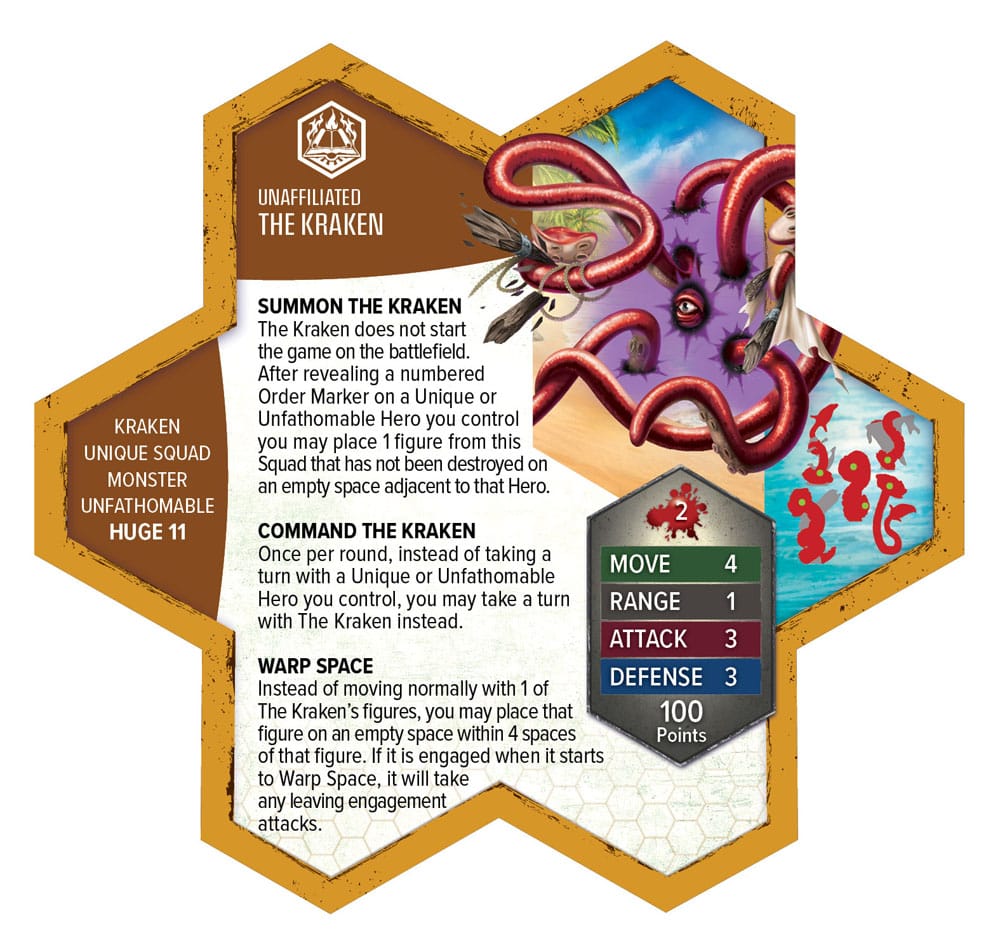 Heroscape Army Expansion Age of Annihilation Thormun & Kraken *English Version* 0810011728998