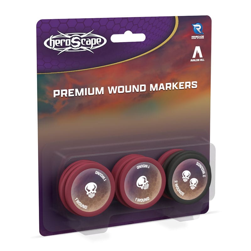 Heroscape Tokens Premium Wound Markers 0810011729155