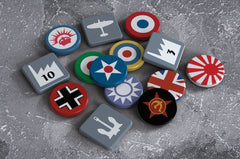 Axis & Allies Deluxe Token-Pack *Englische Version*Axis & Allies Deluxe Token Pack *English Version*Axis & Allies Set de jetons de luxe *ANGLAIS*Axis & Allies Set de tokens de lujo *Edición Inglés* 0810011729469