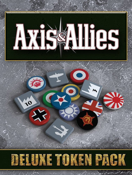 Axis & Allies Deluxe Token-Pack *Englische Version*Axis & Allies Deluxe Token Pack *English Version*Axis & Allies Set de jetons de luxe *ANGLAIS*Axis & Allies Set de tokens de lujo *Edición Inglés* 0810011729469
