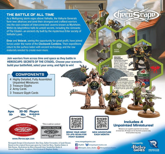 Heroscape Army Expansion Clockwork Combine Research Expedition *English Version* 0810011729605
