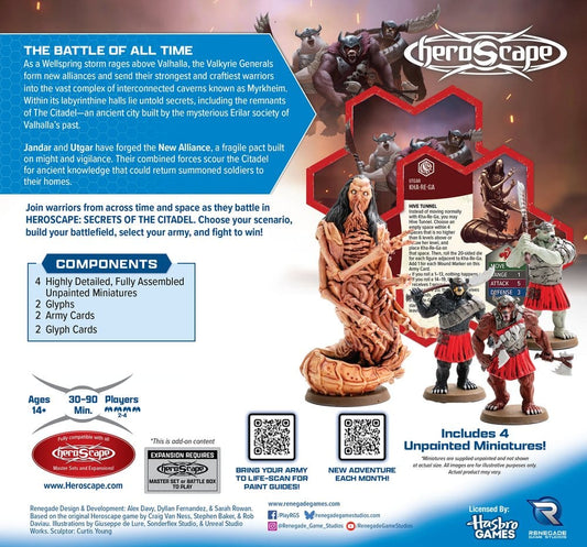 Heroscape Army Expansion Might of the New Alliance *English Version* 0810011729643