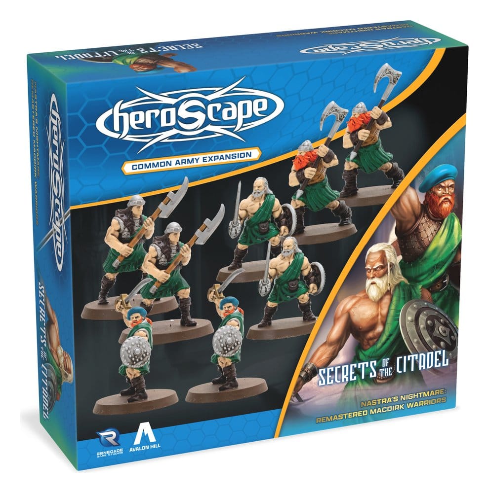 Heroscape Board Game Army Expansion MacDirk Warriors Remastered *English Version* 0810011729773