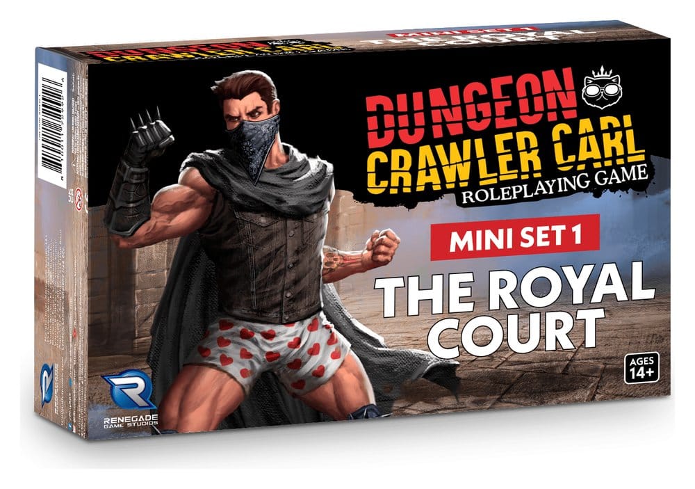 Dungeon Crawler Carl Miniatures Set 1 The Royal Court 0810011729926