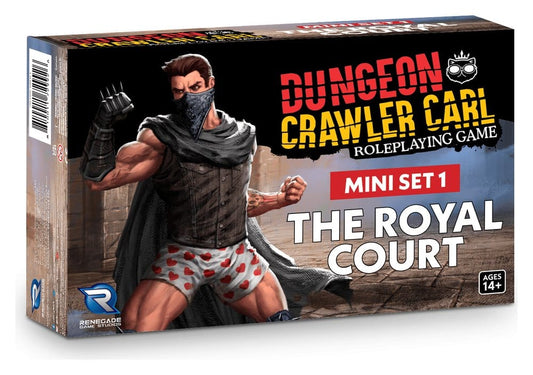 Dungeon Crawler Carl Miniatures Set 1 The Royal Court 0810011729926