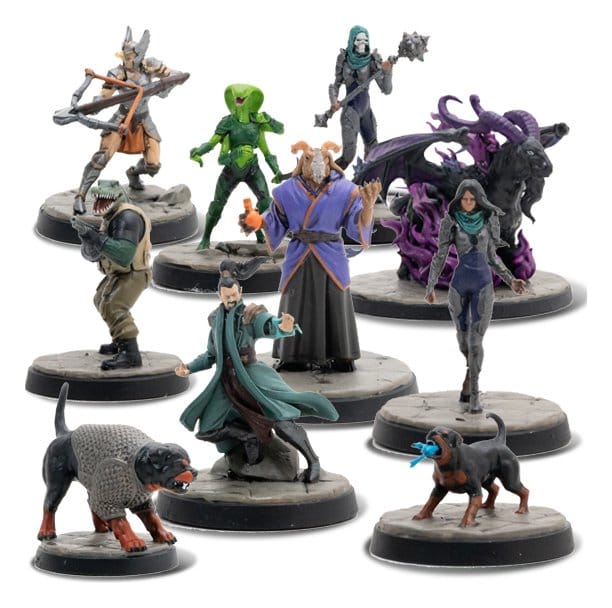 Dungeon Crawler Carl Miniatures Set 2 Enemies & Allies 0810011729933