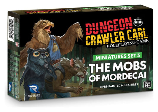Dungeon Crawler Carl Miniatures Set 3 Mobs of Mordecai 0810011729940