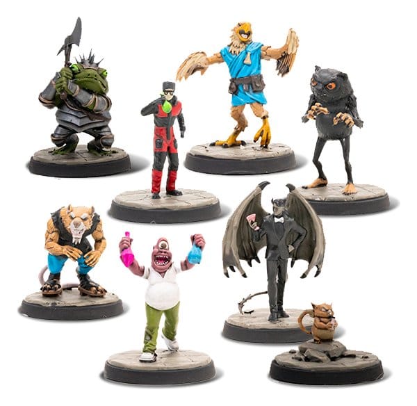 Dungeon Crawler Carl Miniatures Set 3 Mobs of Mordecai 0810011729940