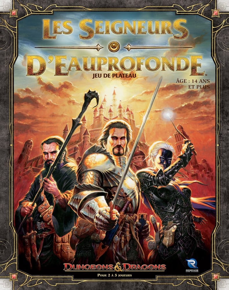 Dungeons & Dragons Board Game Lords of Waterdeep *French Version* 0810218670052