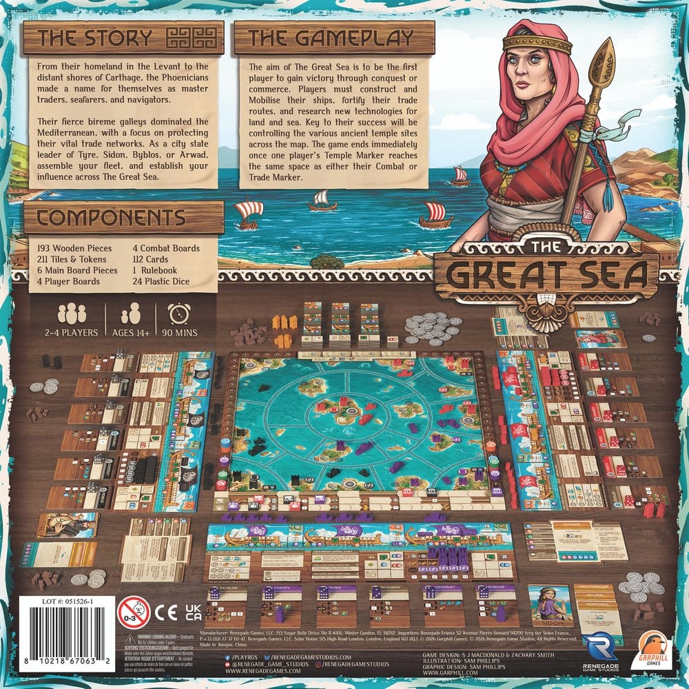 The Great Sea Board Game *English Version* 0810218670632
