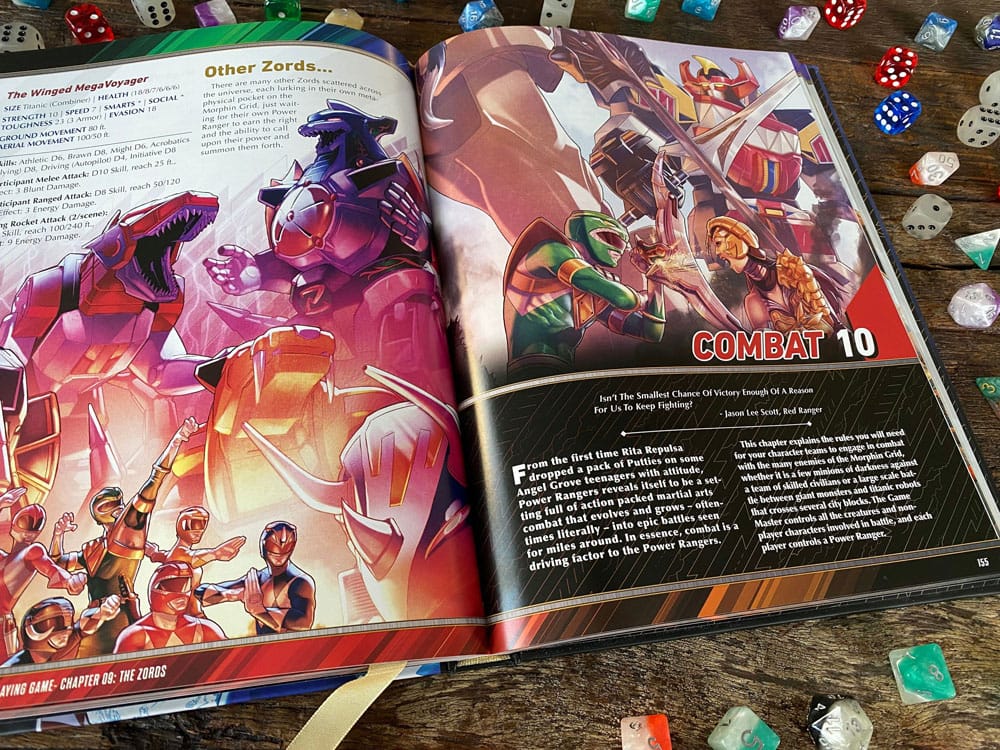 Power Rangers RPG Rulebook Core *Englische Version* 9781736884317