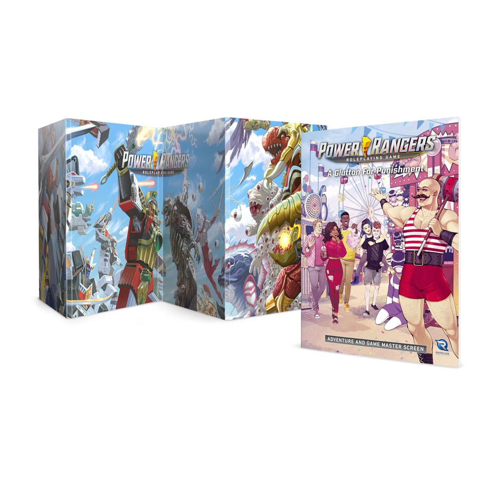 Power Rangers RPG book A Glutton for Punishment Adventure & GM Screen *Englische Version* 9781736884362