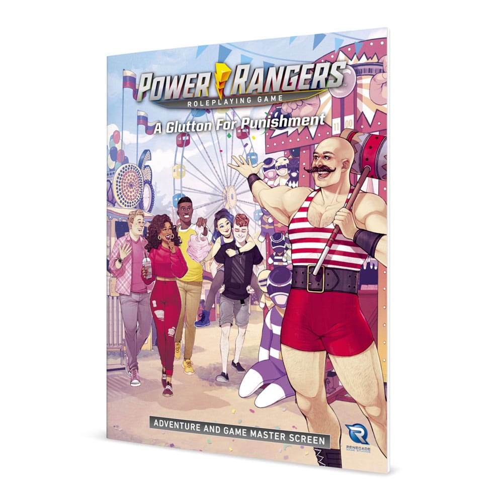 Power Rangers RPG book A Glutton for Punishment Adventure & GM Screen *Englische Version* 0810011724105