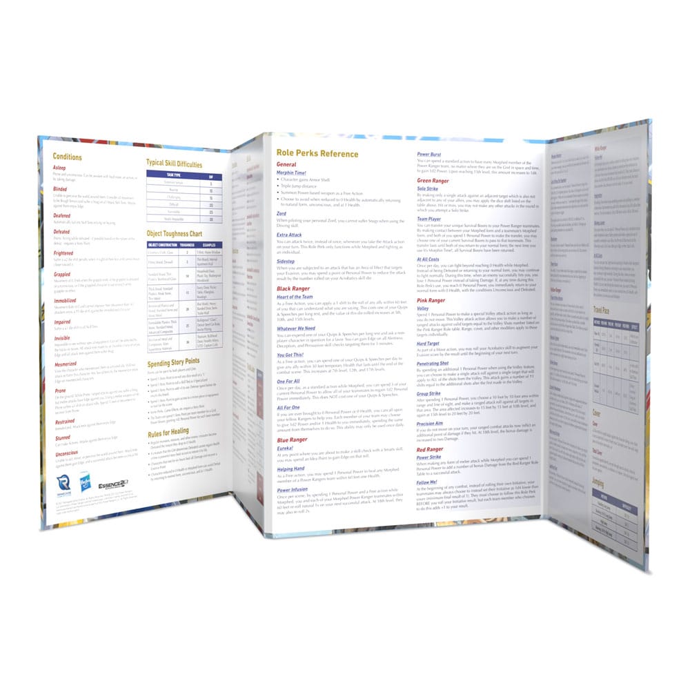 Power Rangers RPG book A Glutton for Punishment Adventure & GM Screen *Englische Version* 9781736884362