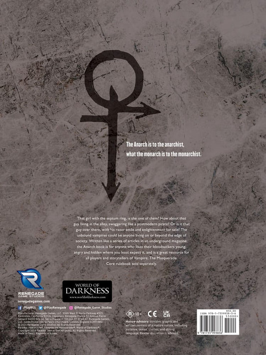Vampire: The Masquerade 5th Edition RPG book Alma Maters Sourcebook *Englische Version* 9781735993836