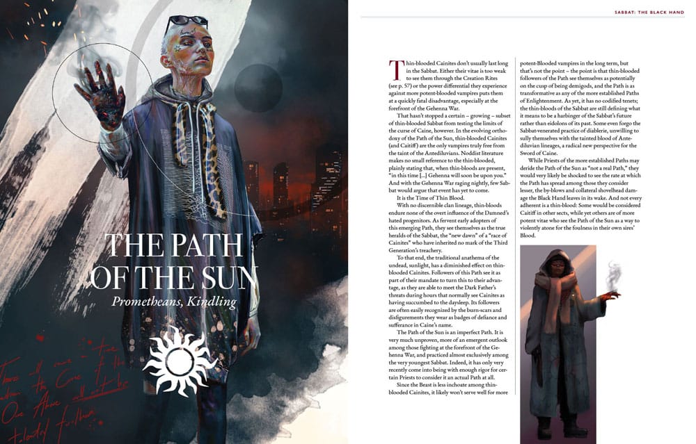 Vampire: The Masquerade 5th Edition RPG book Sabbat: The Black Hand Sourcebook *Englische Version* 9781735993881
