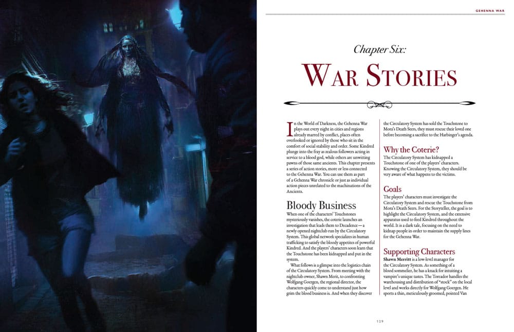 Vampire: The Masquerade 5th Edition RPG book Gehenna War Sourcebook *Englische Version* 9781957311562