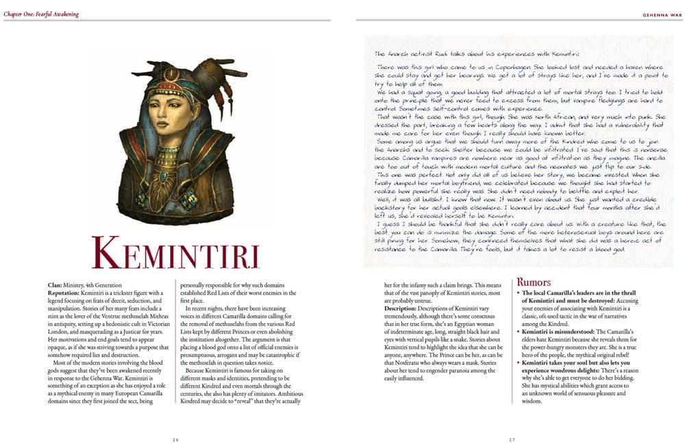 Vampire: The Masquerade 5th Edition RPG book Gehenna War Sourcebook *Englische Version* 9781957311562