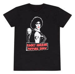 Rocky Horror Picture Show T-Shirt Frank N Niff Black Size S 5056811560115