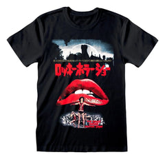 Rocky Horror Picture Show T-Shirt Japanese Black Size S 5056811560160