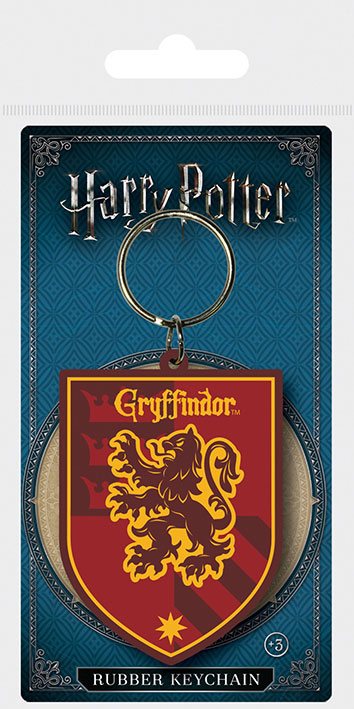 Harry Potter Rubber Keychain Gryffindor 6 cm 5050293386935
