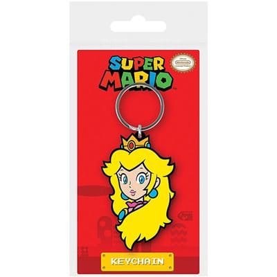 Super Mario PVC Keychain Princess Peach 5050293389257
