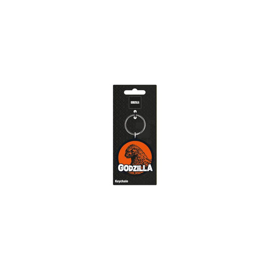 Godzilla Rubber Keychain Mean 6 cm 5050293394060
