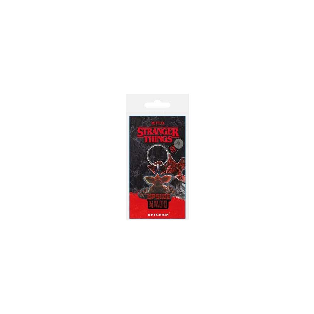 Stranger Things 4 Rubber Keychain Demogorgon 6 cm 5050293394343