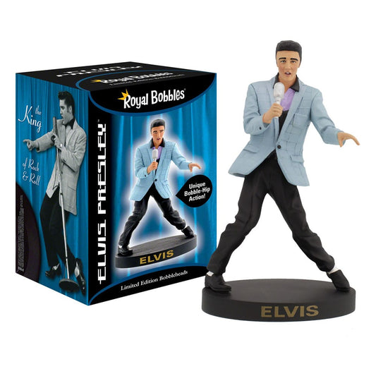 Elvis Presley Bobble-Head Bobblehips '56 Blue 0814089011761