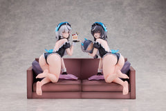 Snowbreak Containment Zone PVC Statues 2-Pack 1/6 Cherno & Meursault Apprentice Maid Ver. Deluxe Edition 19 cm 6973547900123