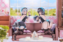 Snowbreak Containment Zone PVC Statues 2-Pack 1/6 Cherno & Meursault Apprentice Maid Ver. Deluxe Edition 19 cm 6973547900123