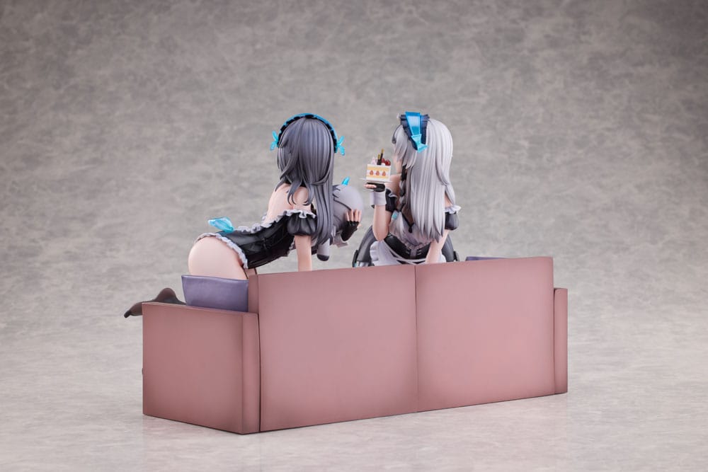 Snowbreak Containment Zone PVC Statues 2-Pack 1/6 Cherno & Meursault Apprentice Maid Ver. Deluxe Edition 19 cm 6973547900123