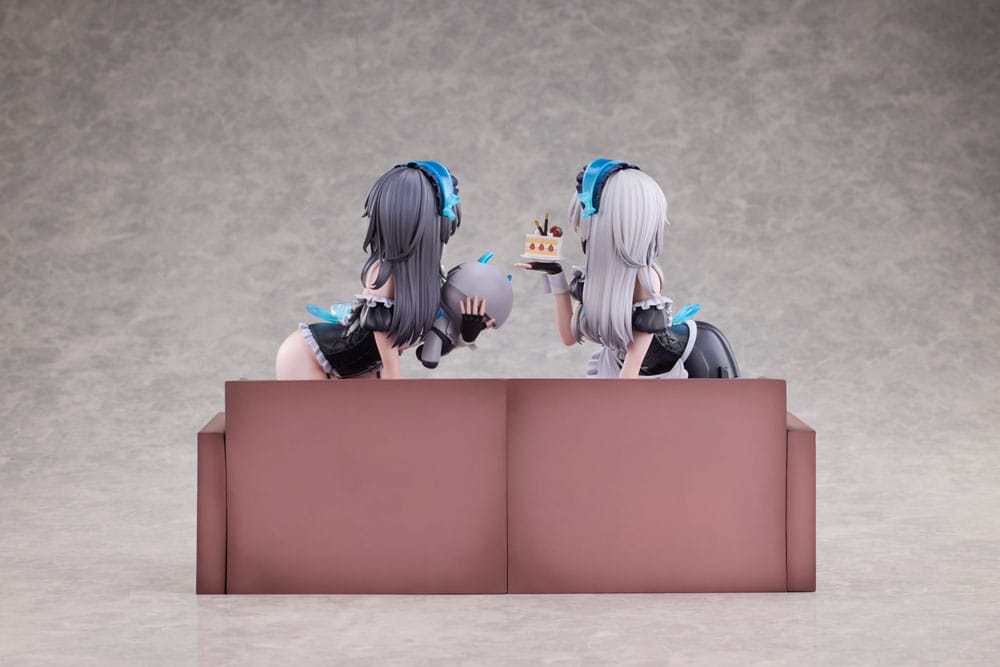 Snowbreak Containment Zone PVC Statues 2-Pack 1/6 Cherno & Meursault Apprentice Maid Ver. Deluxe Edition 19 cm 6973547900123