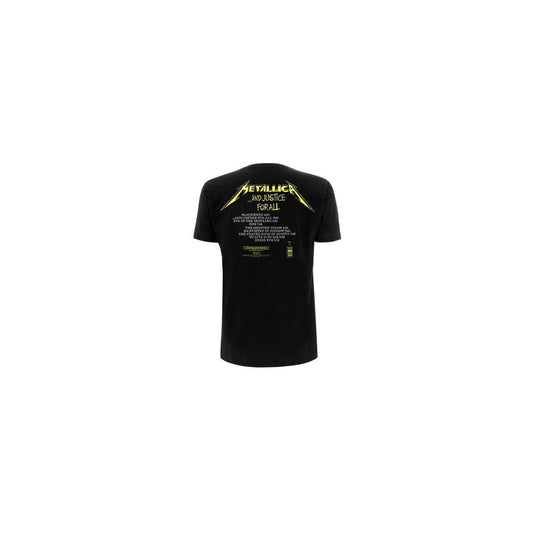 Metallica T-Shirt And Justice For All Tracks Black Size S 5056187700719