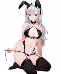 Original Character Statue 1/7 Black Bunny Girl Tana 23 cm 6974992520058