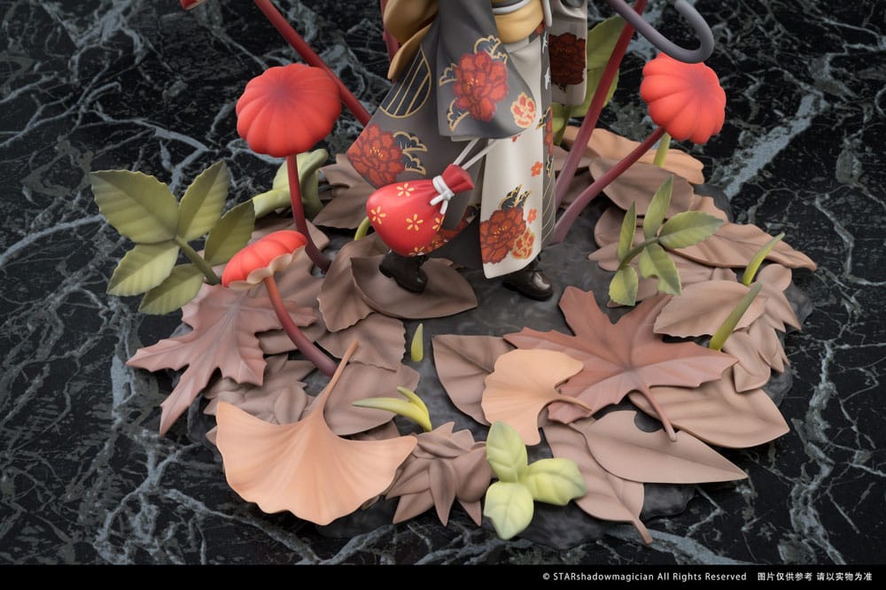 The Mushroom Girls PVC Statue 1/1 No.6 Marasmius Haematocephalus 23 cm 6974992520348